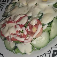 A picture of #onerecipeonetree Simple Salad.