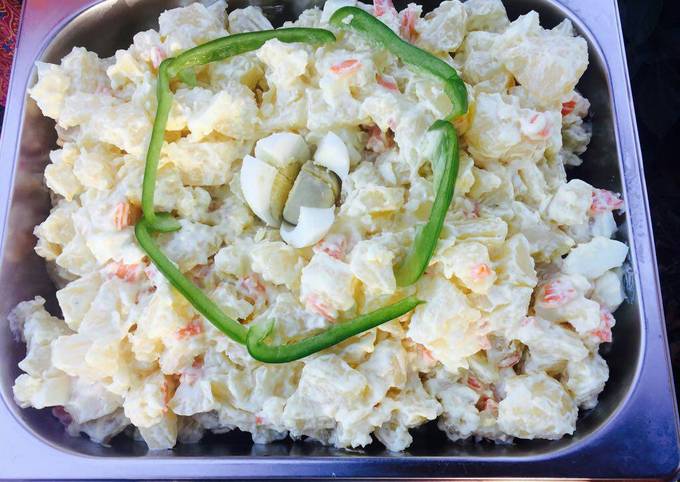 Easiest Way to Prepare Any-night-of-the-week Potato salad with mayonnaise