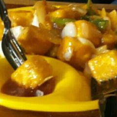 A picture of Chilli paneer.