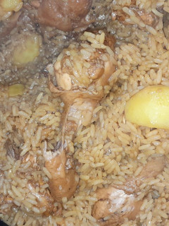 A picture of Chicken Pilau.