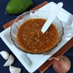 Raw mango chutney A picture of Raw mango chutney.