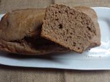 Budín de banana y cacao vegano