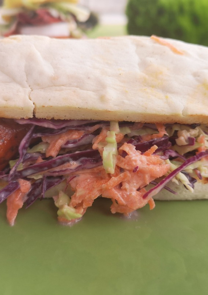 Una foto de Pan para hot dog sin gluten, rápido en microondas 5´