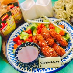 A picture of Peri Potato Chicken Fingers.