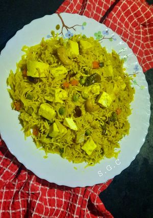 পনির পোলাও (Paneer pulao recipe in bengali) রেসিপির প্রধান ছবি
