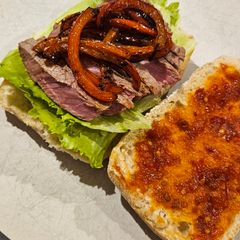 A picture of Steak sandwich.