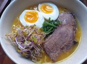 Una foto de ramen fácil