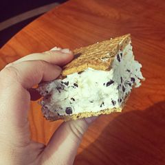 A picture of Icebox Smores.