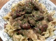 A picture of chicken hearts