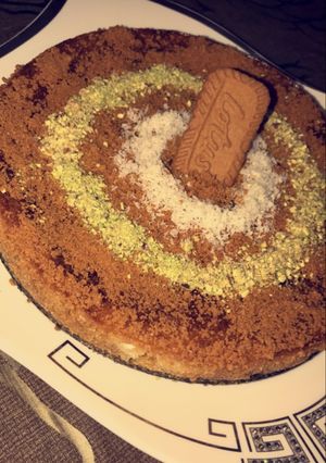 صورة لوصفة بسبوسه اللوتس