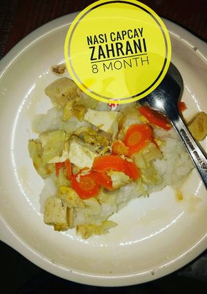 Foto resep Mpasi Nasi Capcay