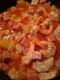 Shrimp, Spam, and Pineapple Soup
