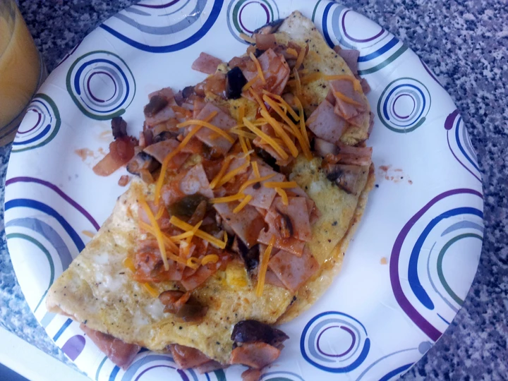 Easy Steps to Make Turkey and Cheese Omelette the  Makes Drooling Perfect
