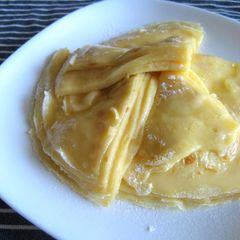 A picture of Simple Sticky Rice Flour Crepe.