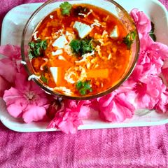 Yummy and Tasty Malai Paneer with tomato A picture of Yummy and Tasty Malai Paneer with tomato.