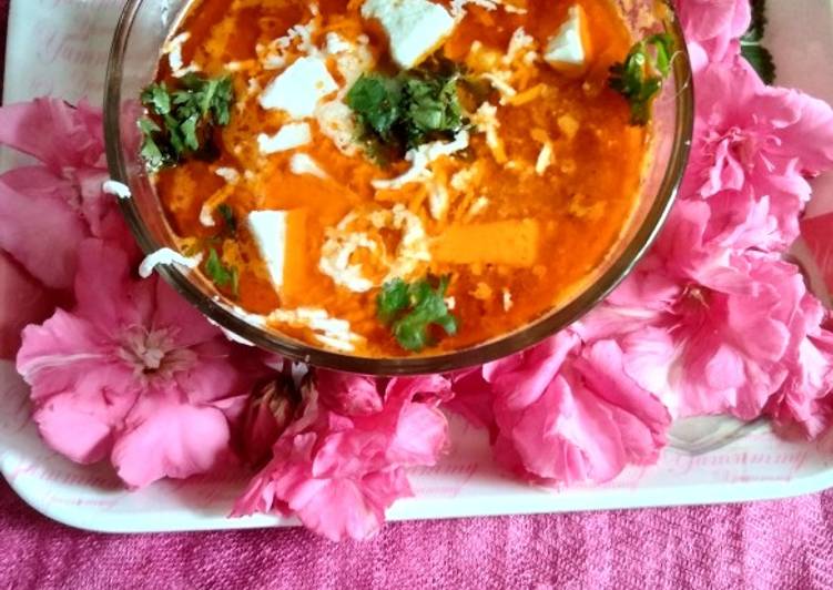 How to Prepare Delicious Yummy and Tasty Malai Paneer with tomato