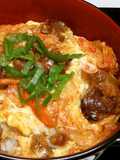 Kimchi and Egg Rice Bowl (and Oyako-don with Tinned Yakitori Chicken)