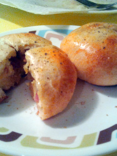 A picture of Stuffed Breakfast Biscuits.