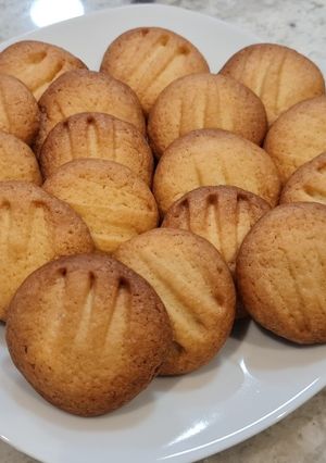 Una foto de Galletas de mantequilla al aroma de azahar
