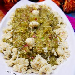 A picture of Louki ka halwa.