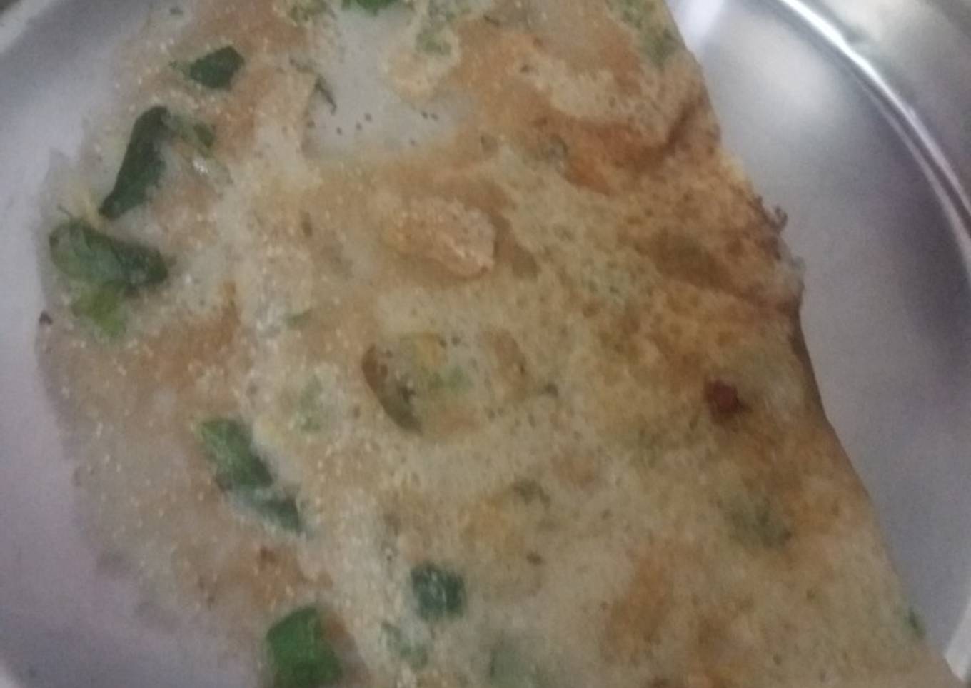 Crispy rava dosai
