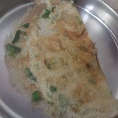 A picture of Crispy rava dosai.