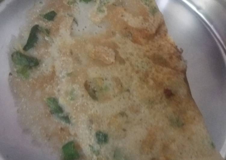 Easiest Way to Make Quick Crispy rava dosai