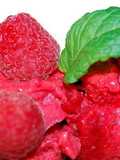 Sorbet aux framboises