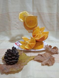 عکسی از دستور آیس تی (چای سرد) پرتقالی 🍊