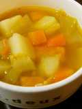 Easy Vegetable Soup Made with Stock Cubes