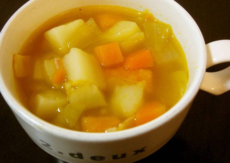 Easy Vegetable Soup Made with Stock Cubes Easy Vegetable Soup Made with Stock Cubes