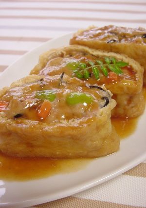 A picture of Simmered Inari.