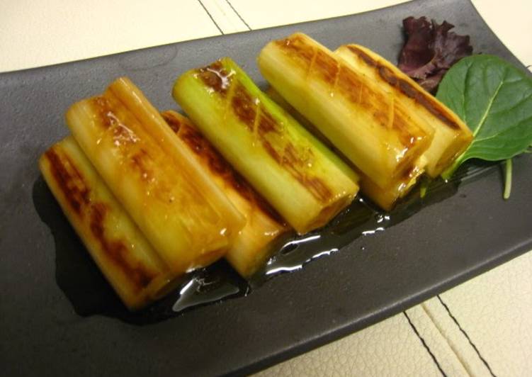 Recipe of Any Night Of The Week Refreshing Marinated Japanese Leeks