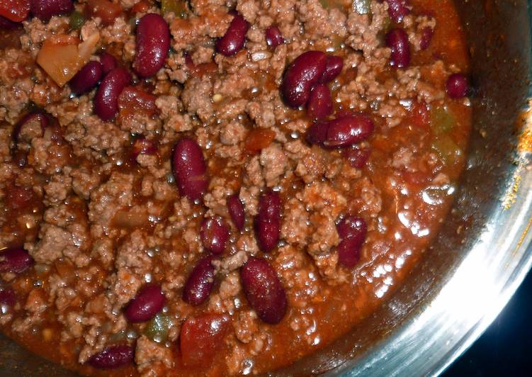 Step-by-Step Guide to Cook Tasty Easy Chili