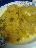Golden drunken chicken