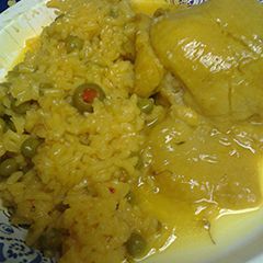 A picture of Golden drunken chicken.