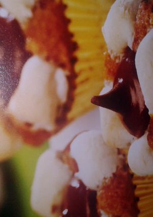 A picture of S"more muffins.