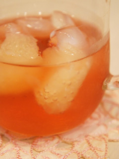 A picture of Elegant Grapefruit and Pomegranate Vinegar.