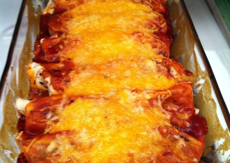 How to Prepare Homemade Enchilada Burritos