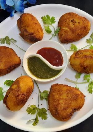 ब्रेड कटलेट (bread cutlet recipe in Hindi) रेसिपी मुख्य फोटो