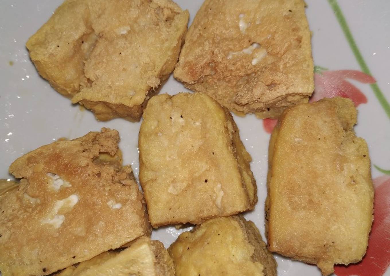 7. Goreng tahu kuning simple tapi enak