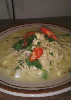 Foto resep Mie godhok jawa