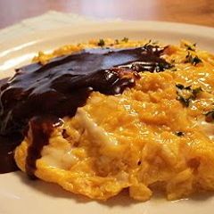 A picture of Creamy Egg Omu-hayashi.