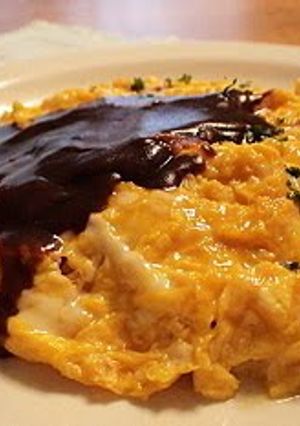 A picture of Creamy Egg Omu-hayashi.