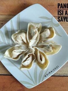 Foto resep Pangsit Isi Ayam Sayuran