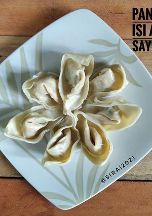 Foto resep Pangsit Isi Ayam Sayuran