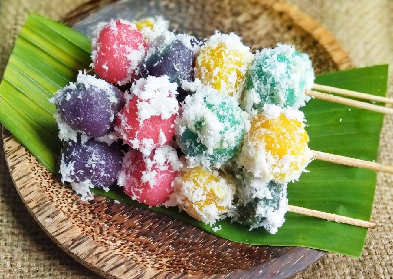 Sate singkong pelangiš”