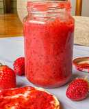 Mermelada de fresa casera