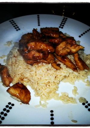 A picture of Sweet & Spicy Sticky Chicken.