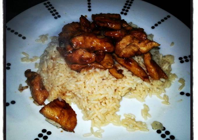 Sweet & Spicy Sticky Chicken